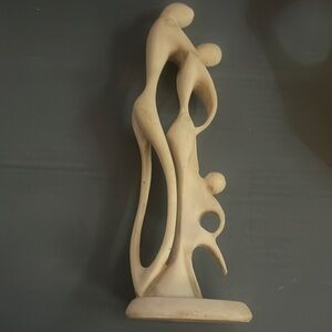 Handcarved Family figure
